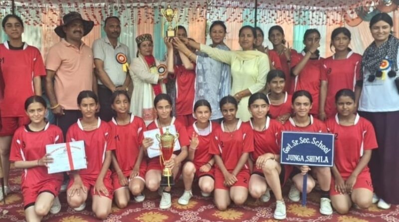 12 students of Junga school will show their strength at the state level HIMACHAL HEADLINES