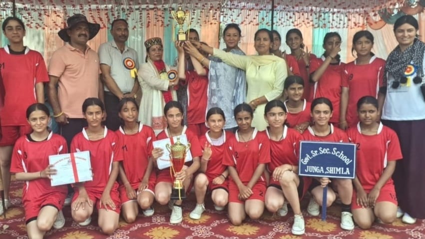 12 students of Junga school will show their strength at the state level HIMACHAL HEADLINES