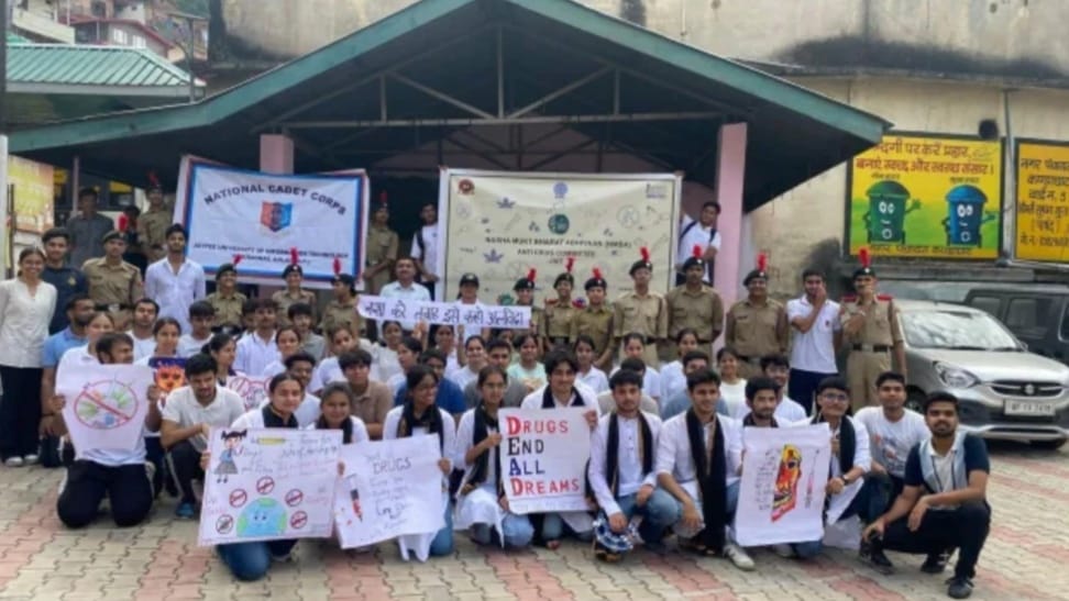 JUIT’s Nasha-Mukti Rally Promotes Drug-Free Living HIMACHAL HEADLINES