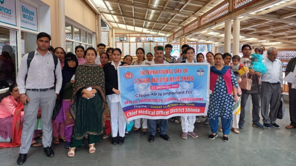 International Clean Air Day celebrated at DDU International Clean Air Day celebrated at DDU HIMACHAL HEADLINES