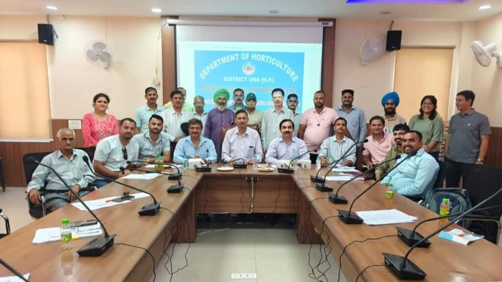 Training Camp on Plantation Registration and Regulation Held in Una HIMACHAL HEADLINES