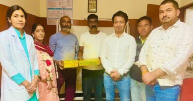 Cleaning staff honored in Junga Hospital HIMACHAL HEADLINES