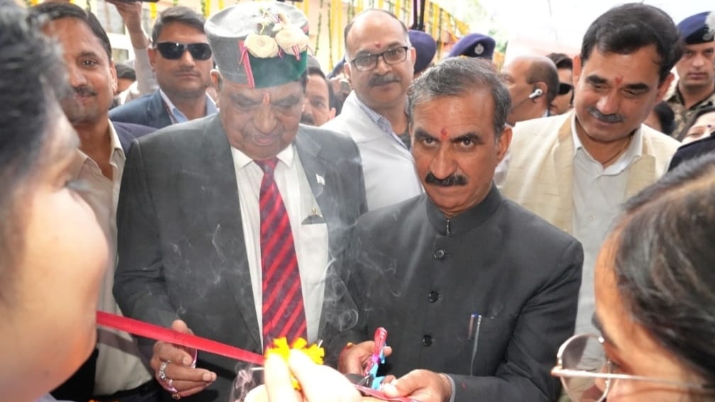 CM Sukhu inaugurates new tertiary cancer hospital building at IGMC, Shimla CM Sukhu inaugurates new tertiary cancer hospital building at IGMC, Shimla HIMACHAL HEADLINES