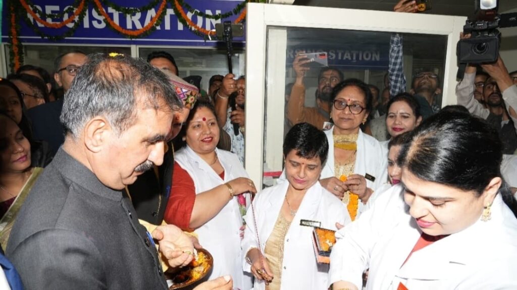 CM Sukhu inaugurates Trauma Center at IGMC CM Sukhu inaugurates Trauma Center at IGMC HIMACHAL HEADLINES