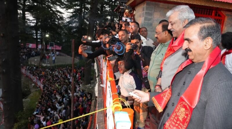 Dussehra festival celebrated at Jakhu temple HIMACHAL HEADLINES