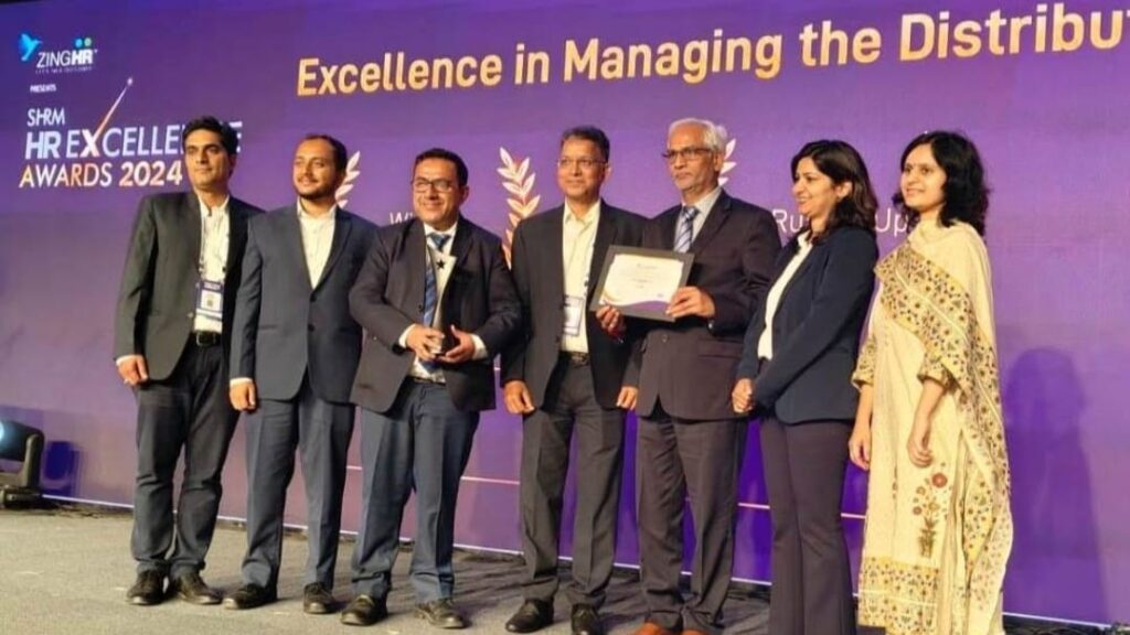 SJVN conferred with Two Awards for HR Excellence at SHRM India HR Awards 2024 SJVN conferred with Two Awards for HR Excellence at SHRM India HR Awards 2024 HIMACHAL HEADLINES