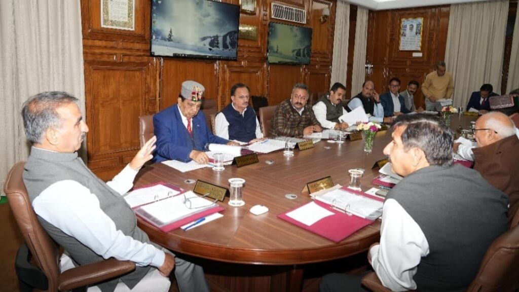 Himachal Cabinet Decisions Himachal Cabinet Decisions HIMACHAL HEADLINES