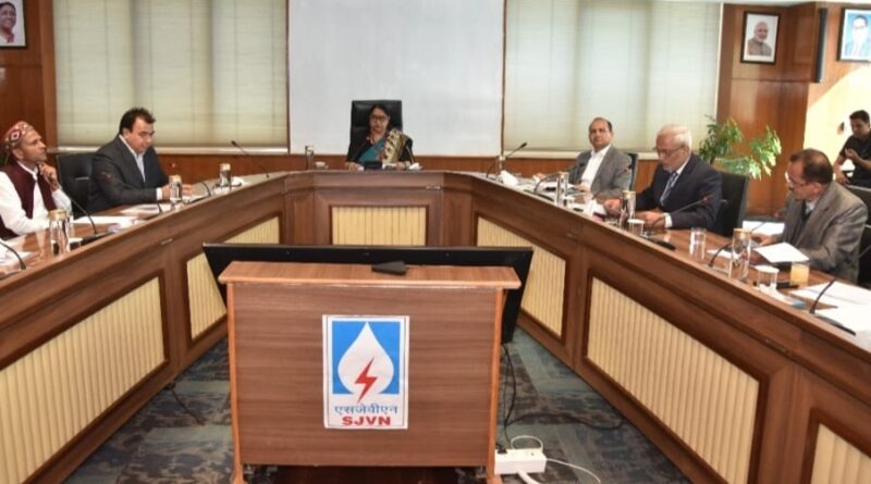 Anjna Panwar, Vice Chairperson of National Commission for Safai Karamcharis visited SJVN HIMACHAL HEADLINES