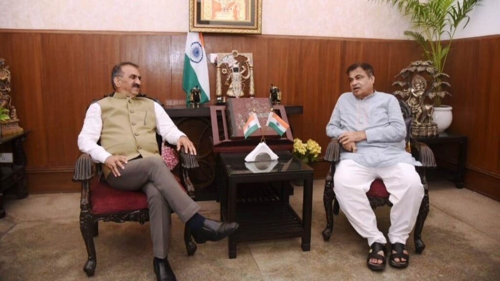 Sukhu discusses road, bridge and ropeways projects for Himachal with Gadkari Sukhu discusses road, bridge and ropeways projects for Himachal with Gadkari HIMACHAL HEADLINES