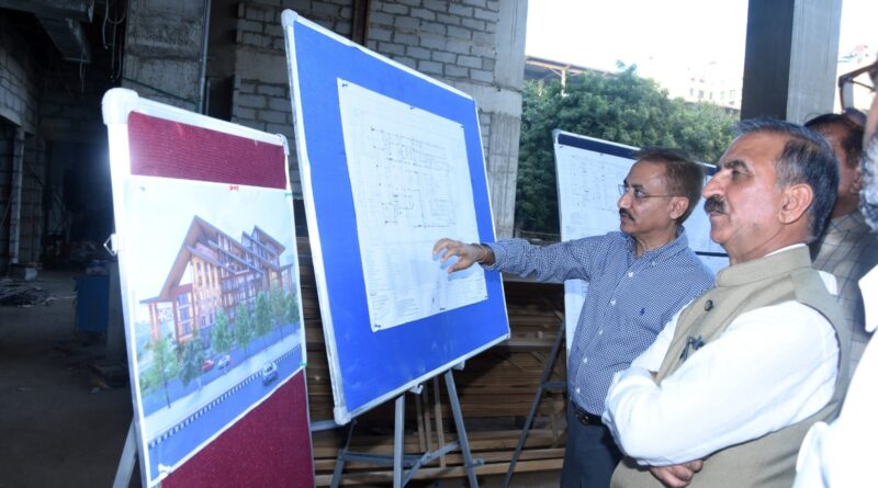 CM Sukhu inspects Himachal Niketan in New Delhi HIMACHAL HEADLINES
