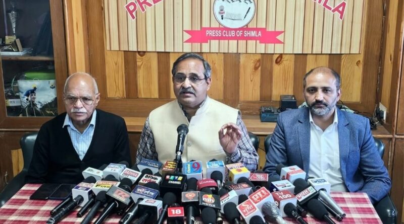 Congress making baseless statements and misleading public: Randhir HIMACHAL HEADLINES