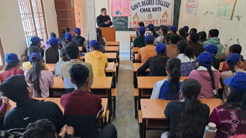 Special workshop organized in Koti College on drug prevention HIMACHAL HEADLINES