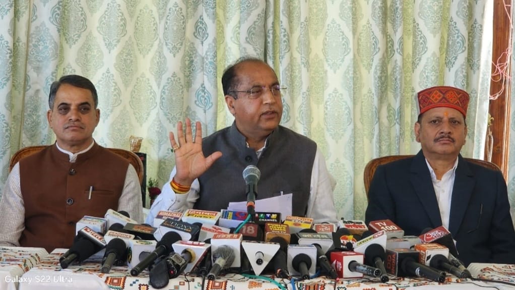 Instead of changing the system, the system is collapsing in Himachal : Jairam Instead of changing the system, the system is collapsing in Himachal : Jairam HIMACHAL HEADLINES