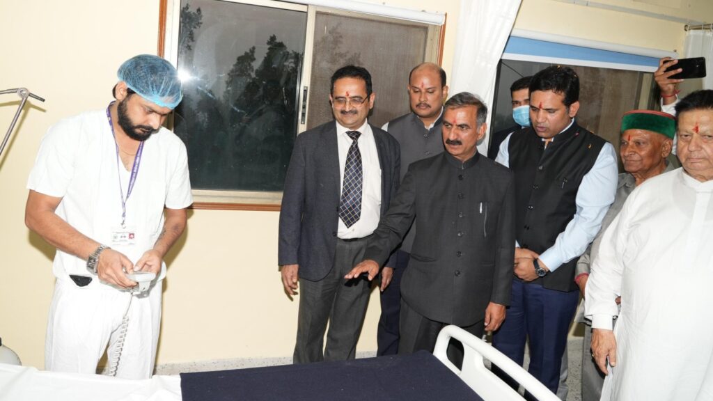 Sukhu inaugurates Trauma Centre level-II at Tanda Medical College Sukhu inaugurates Trauma Centre level-II at Tanda Medical College HIMACHAL HEADLINES