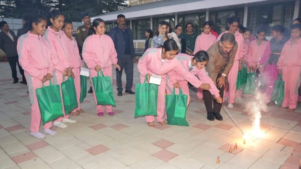 Chief Minister Sukhu Celebrates Diwali with Orphans of Balika and Bal Ashrams HIMACHAL HEADLINES