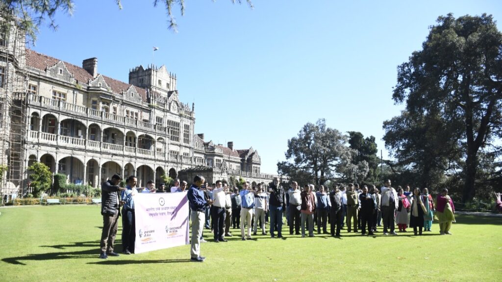 Culmination Ceremony of the Swachcta Pakhwara Held at IIAS Culmination Ceremony of the Swachcta Pakhwara Held at IIAS HIMACHAL HEADLINES