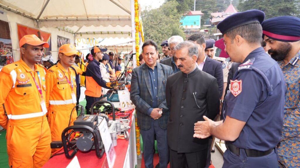 Major SDRF training institute to be established in Palampur: Sukhu HIMACHAL HEADLINES