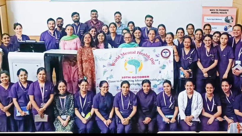 AIIMS Bilaspur Hosts Mental Health Awareness Week, Highlights Workplace Mental Well-being HIMACHAL HEADLINES
