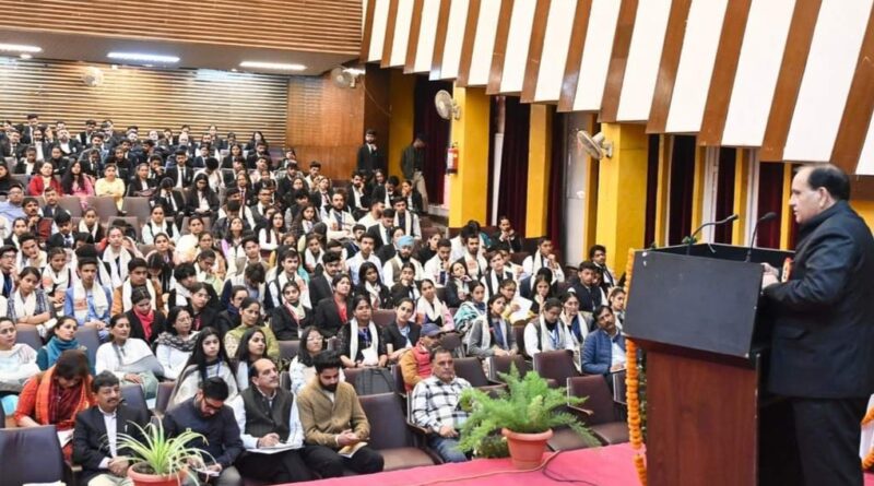 Youth Parliament 2024 at HPU: Speaker Stresses the Primacy of System Over Individuals HIMACHAL HEADLINES
