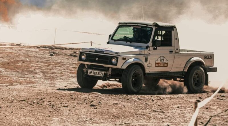 Tanvi Gupta Shines in Women's Car Open Class at Lahul Spiti Motor Rally HIMACHAL HEADLINES