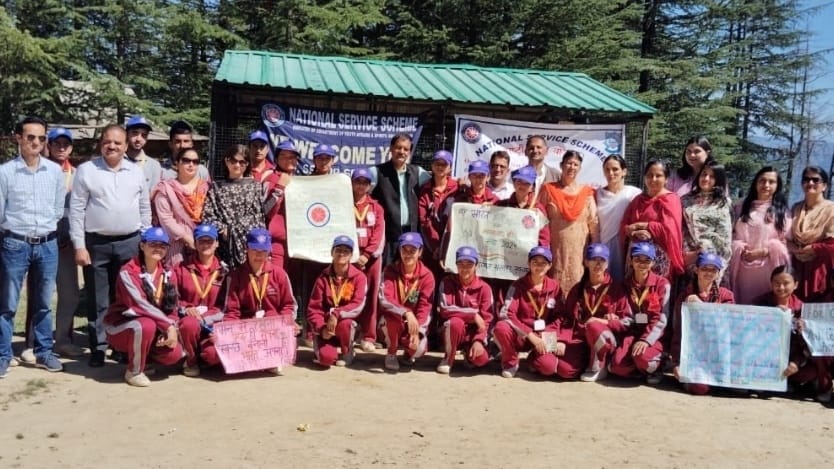 NSS volunteers conducted cleanliness drive in Bagri and Khadli HIMACHAL HEADLINES
