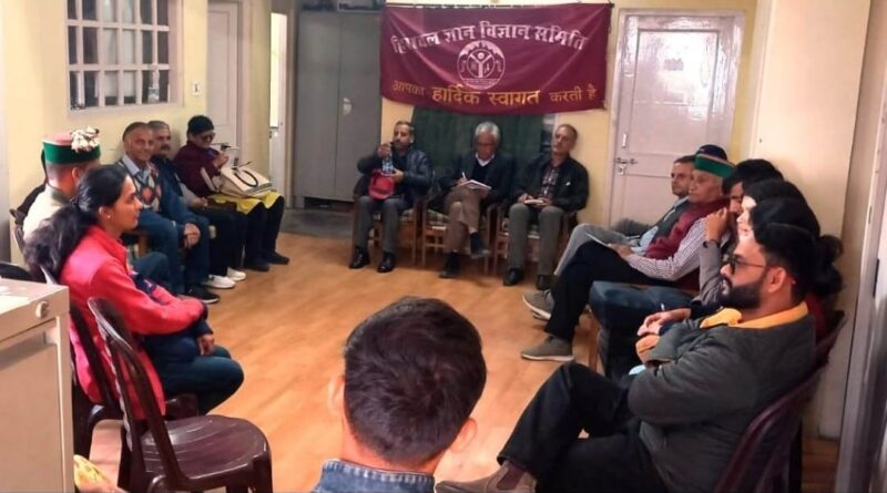 HGVS to run campaign against drug abuse at educational institutions: Satyawan Pundir HGVS to run campaign against drug abuse at educational institutions: Satyawan Pundir HIMACHAL HEADLINES