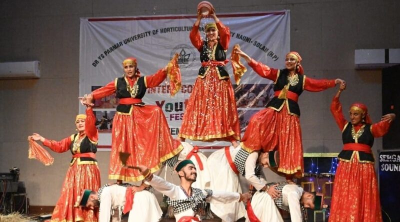 Horticulture College crowned Youth Fest Champions HIMACHAL HEADLINES
