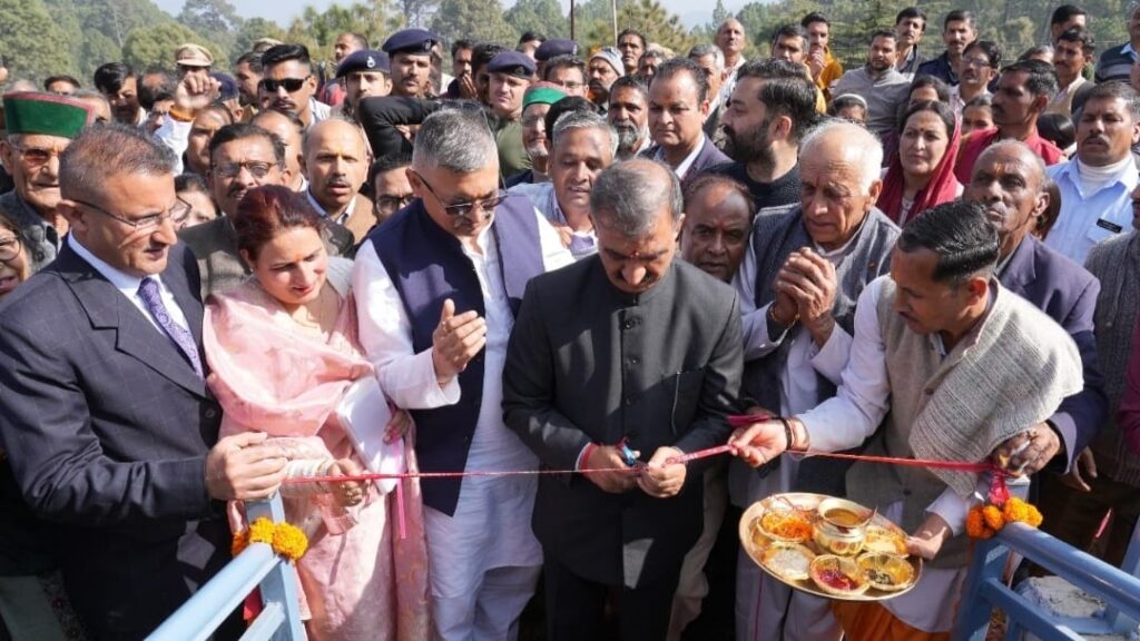 Sukhu inaugurates Bhureshvar Mahadev Fair in Sirmaur Sukhu inaugurates Bhureshvar Mahadev Fair in Sirmaur HIMACHAL HEADLINES