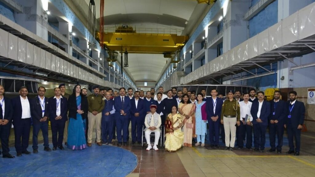 Governor Shukla visits NJPC project site HIMACHAL HEADLINES