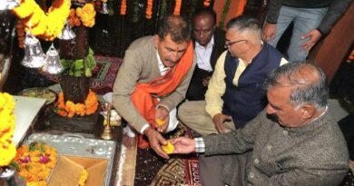 CM Sukhu visits  Shri Renuka Ji Temple HIMACHAL HEADLINES