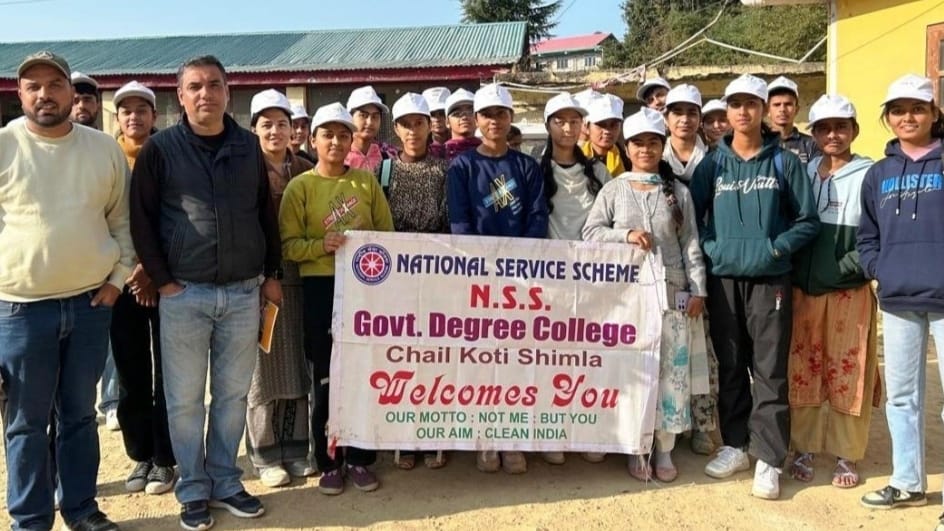 Information given to NSS volunteers about My Bharat Online Portal HIMACHAL HEADLINES