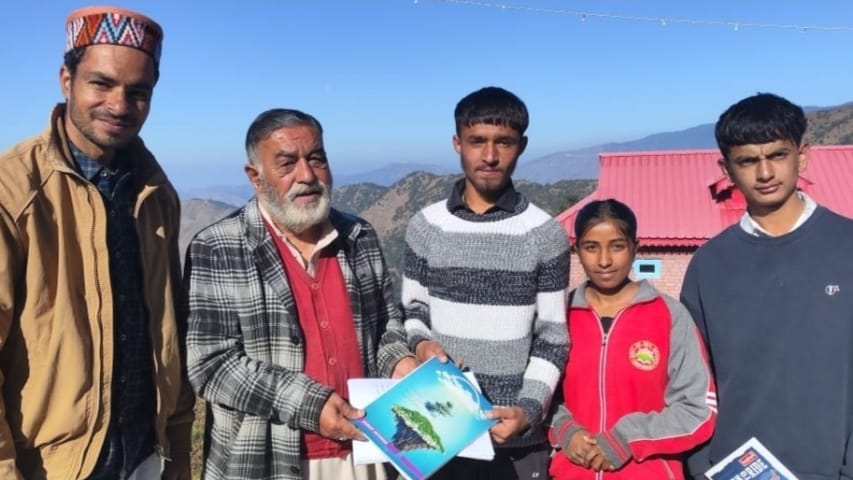Practical knowledge given to children about tourism industry at Aditya hospitality HIMACHAL HEADLINES