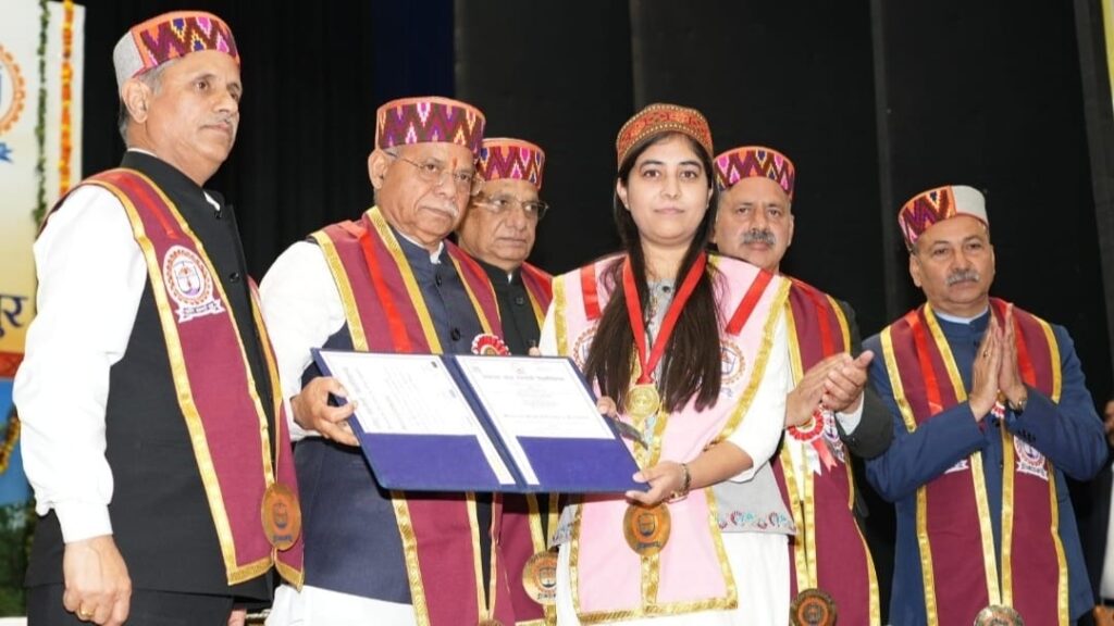 Governor Shukla confers degrees and medals at Hamirpur Technical University HIMACHAL HEADLINES