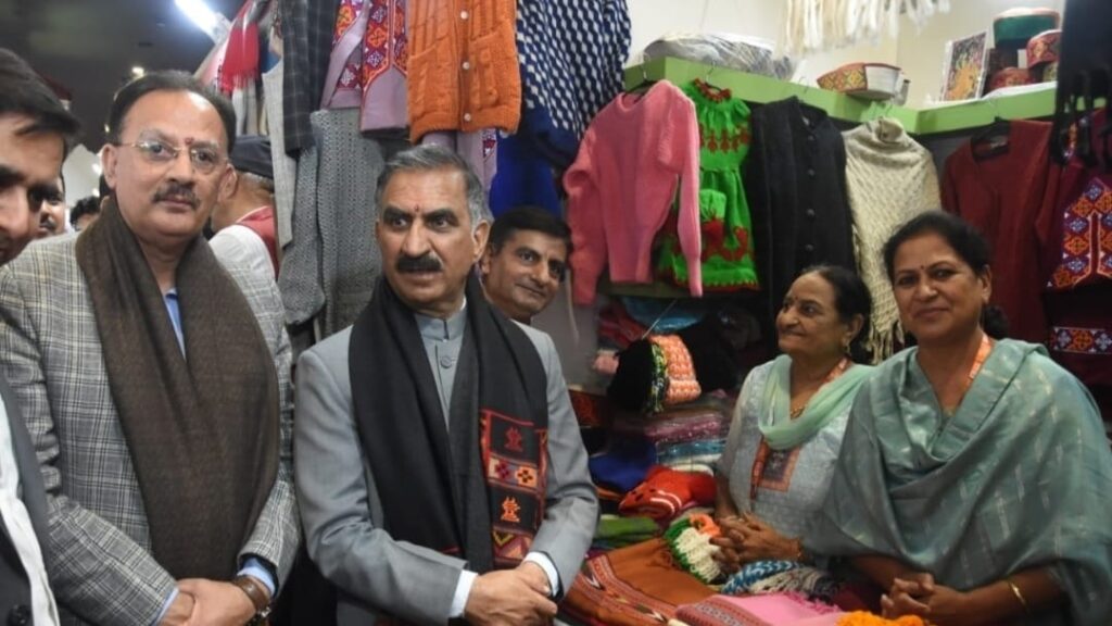 Sukhu visits Himachal Pavilion in Pragati Maidan Sukhu visits Himachal Pavilion in Pragati Maidan HIMACHAL HEADLINES