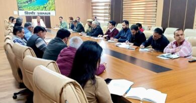 Sirmaur Gears Up for Winter: DC Reviews Preparedness Across Departments HIMACHAL HEADLINES