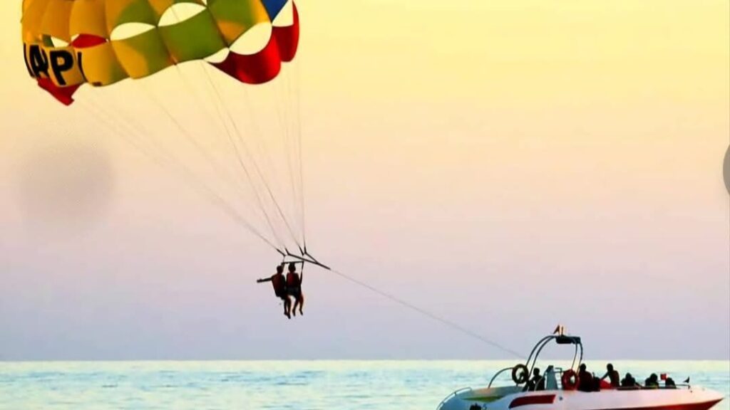 Govind Sagar Lake to offer thrill-seekers a new adventure: Parasailing set to launch in December Govind Sagar Lake to offer thrill-seekers a new adventure: Parasailing set to launch in December HIMACHAL HEADLINES
