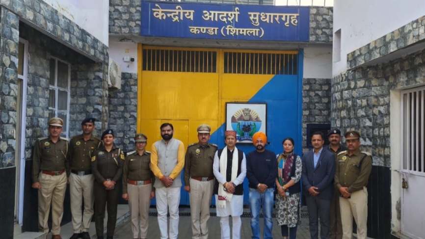 Dr. Sikandar Kumar inspected the Model Central Jail, Kanda Dr. Sikandar Kumar inspected the Model Central Jail, Kanda HIMACHAL HEADLINES