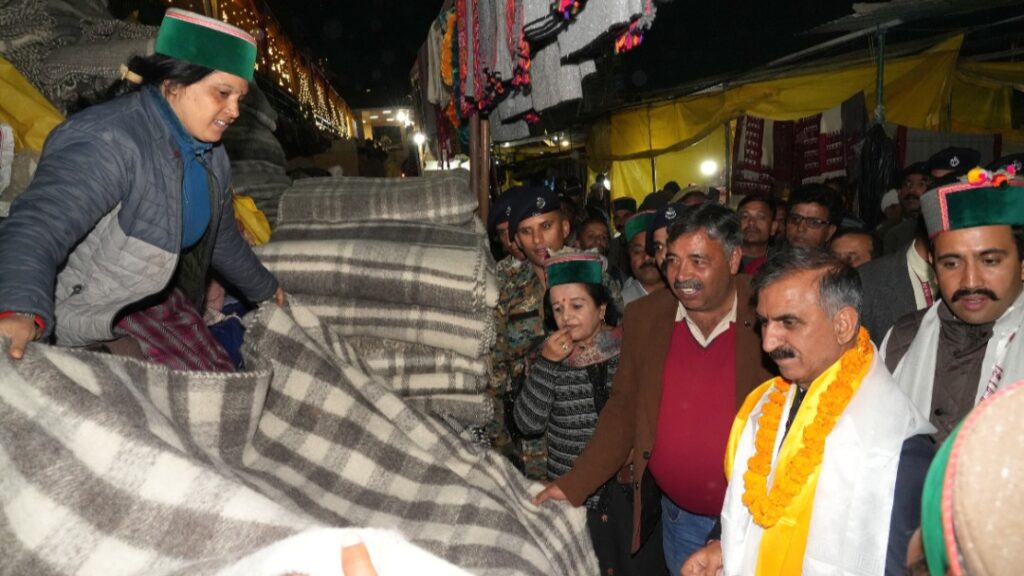 Sukhu purchases ‘Dohru’ and Walnuts at Lavi Fair HIMACHAL HEADLINES