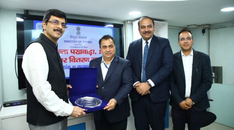 SJVN conferred with first prize in Swachhta Pakhwada Awards 2024 by Ministry of Power HIMACHAL HEADLINES