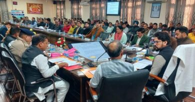 Anurag Thakur Reviews Development Projects, Calls for Accelerated Progress Anurag Thakur Reviews Development Projects, Calls for Accelerated Progress HIMACHAL HEADLINES