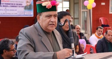 Active Community Participation Key to Combating Drug Abuse: Kuldeep Pathania HIMACHAL HEADLINES