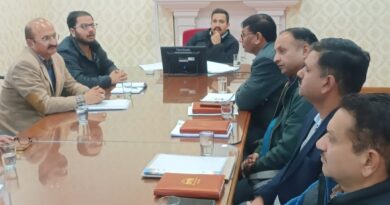 Vikramaditya directs involving local communities in planning and implementation of projects HIMACHAL HEADLINES