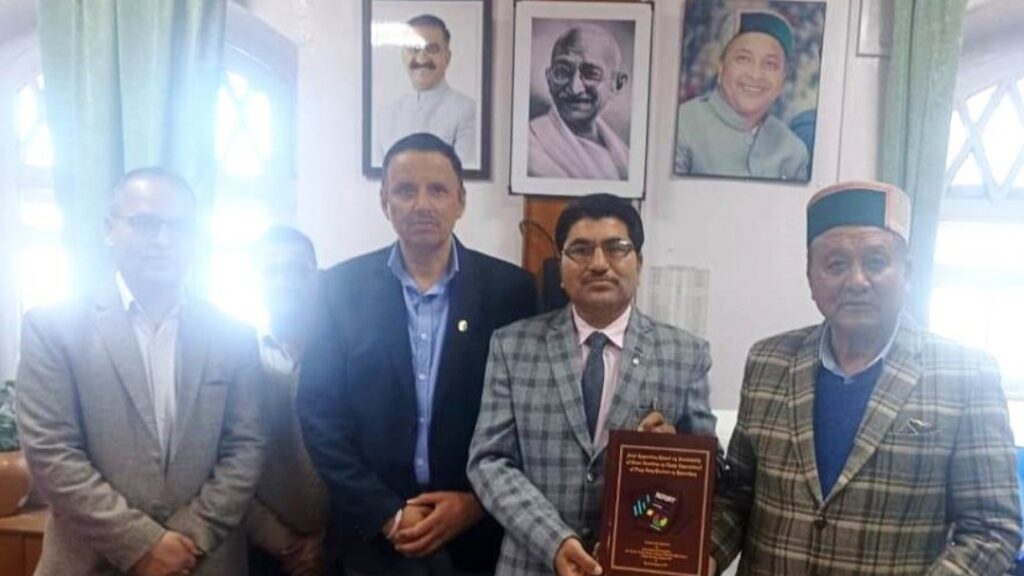 High-Level Committee submits report on Pong Dam Oustees rehabilitation to Jagat Singh Negi HIMACHAL HEADLINES