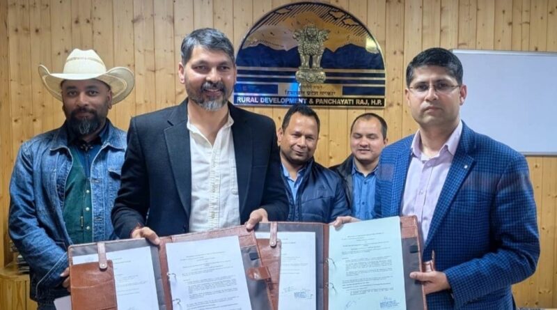 Himachal focuses on waste management in rural areas, Signs MoU with Healing Himalayas Foundation HIMACHAL HEADLINES