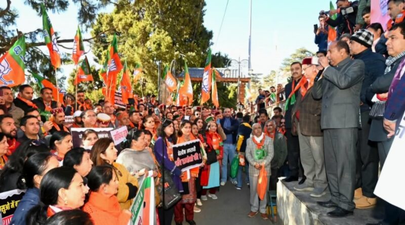 In the last two years, Congress has lost trust, faith and support: Jairam Thakur HIMACHAL HEADLINES