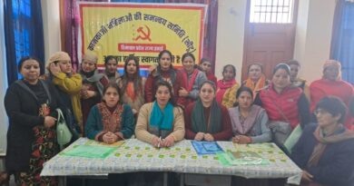 Shimla District Hosts First Convention of Working Women’s Coordination Committee HIMACHAL HEADLINES
