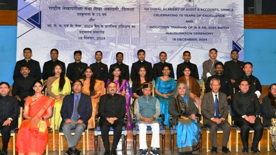 Governor inaugurates induction training programme of IA&AS officers Governor inaugurates induction training programme of IA&AS officers HIMACHAL HEADLINES