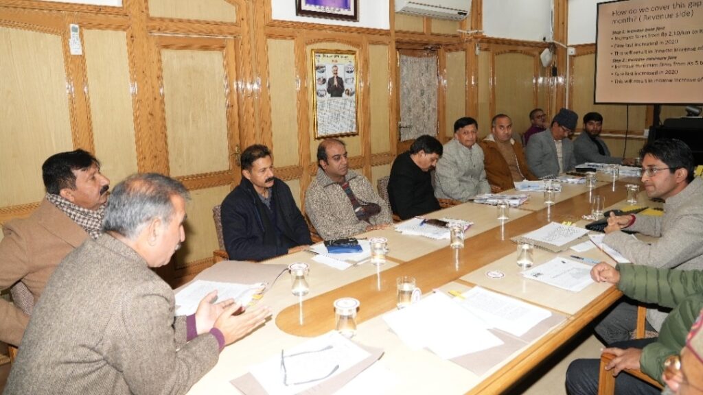 State Government making earnest efforts to make HRTC a self-reliant organization : Sukhu State Government making earnest efforts to make HRTC a self-reliant organization : Sukhu HIMACHAL HEADLINES