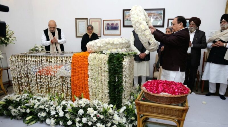 Demise of former PM and economist Dr Manmohan Singh is a great loss for the nation: Nadda HIMACHAL HEADLINES