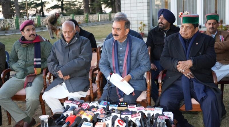 CM Sukhu announces waving off his own electricity subsidy, Urges well-off consumers to voluntarily waive their subsidies HIMACHAL HEADLINES